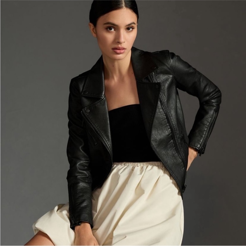 Anthropologie BLANKNYC SMALL MOTO JACKET. NWOT